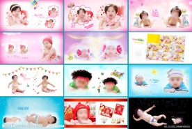 儿童摄影模版（其中文件名为12 解压错误）