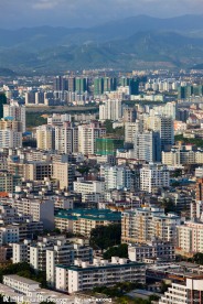 三亚 城市鸟瞰图