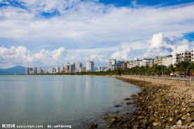 三亚 海岸远景