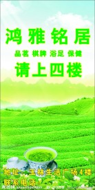 茶楼海报