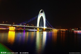 广州珠江夜景猎德桥
