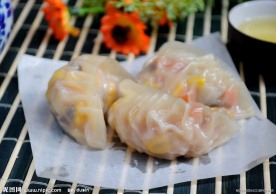 玉米蒸饺