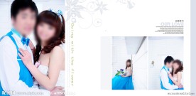 婚纱写真相册模板