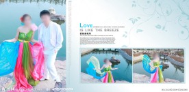 婚纱写真相册模板