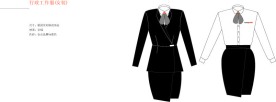 企业行政服装女