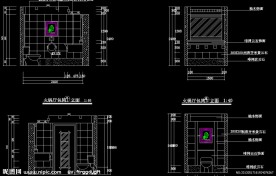 火锅厅 包间立面
