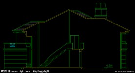 意大利式别墅剖面