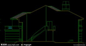 意大利式别墅剖面