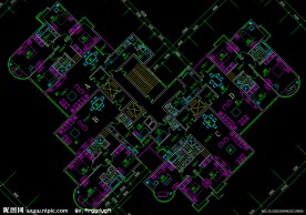 高尔夫别墅 标准层平面