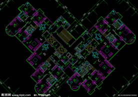 住宅标准层平面