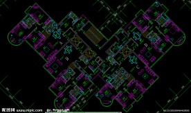 住宅标准层平面