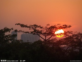 夕烟西下