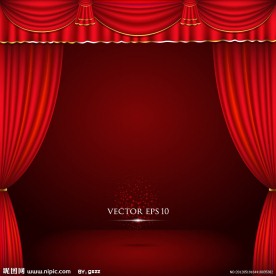 舞台幕布背景