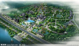 古建群规划效果图