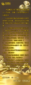 中国黄金展架海报