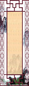 背景墙设计 素材 古典 中国风画框