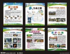 环保展板