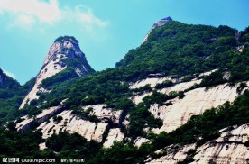 山顶的景区