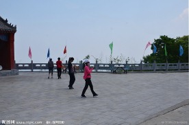 山顶的景区