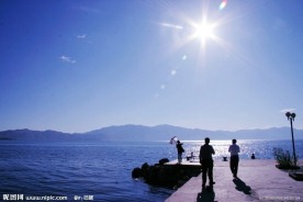 云南大理洱海风光