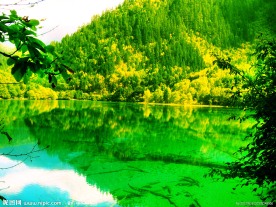 山水 九寨沟