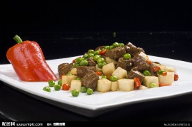 酱爆牛肉粒