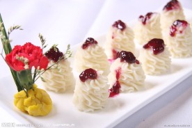 蓝莓土豆泥