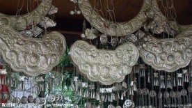 银饰工艺品摄影图片素材