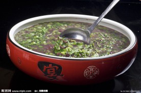 红豆炖青菜