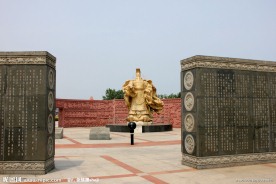 秦始皇塑像 石板雕刻