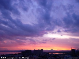 大海夕阳