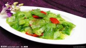 清炒苦瓜