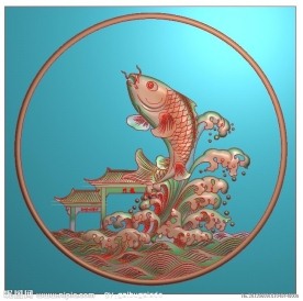 鲤鱼跃龙门