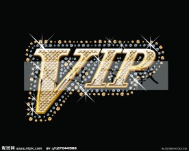 VIP字体设计