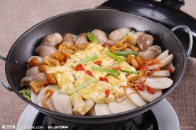 锅仔山菌牛骨髓