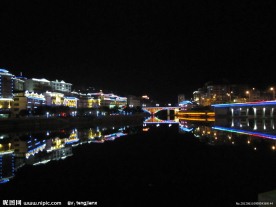 江边夜景