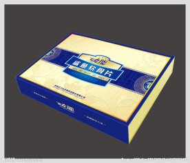 保健品包装 (注展开图)