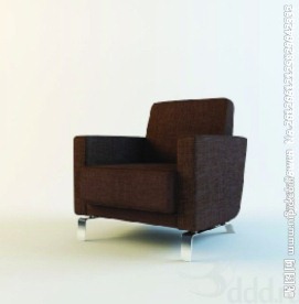 单人沙发座椅3D MAX模型
