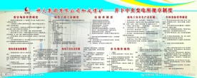 煤矿展板