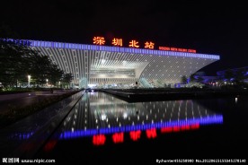 深圳北站夜景