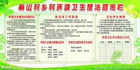 环境卫生整治宣传展板