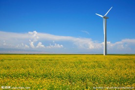 天空 风车