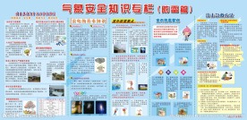 气象局安全宣传栏