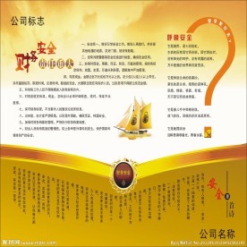 安全月板报设计