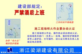 安全生产挂图