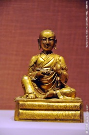 铜镀金罗汉像