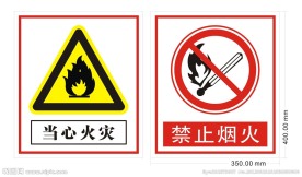 警示牌