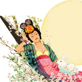 嫦娥奔月