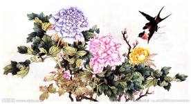 牡丹国画