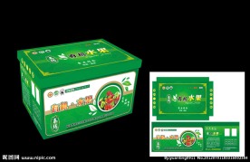 有机水果箱 (展开图)